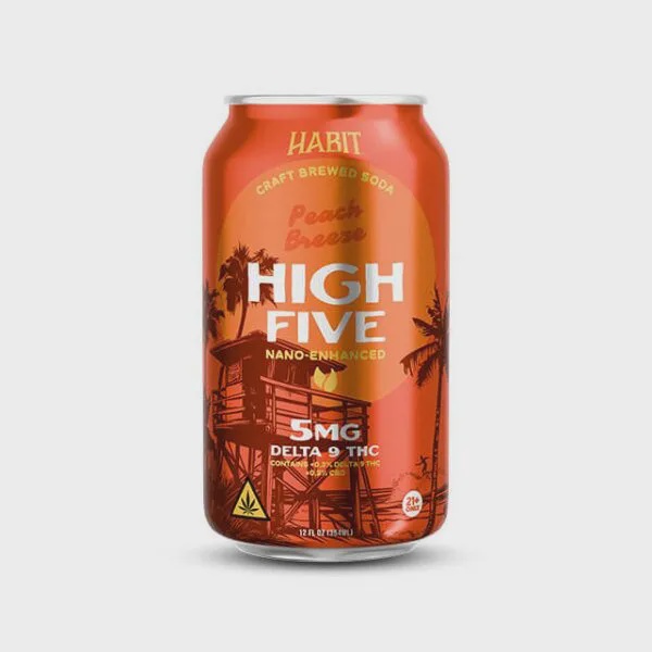 High Five Soda 5mg / Peach Breeze